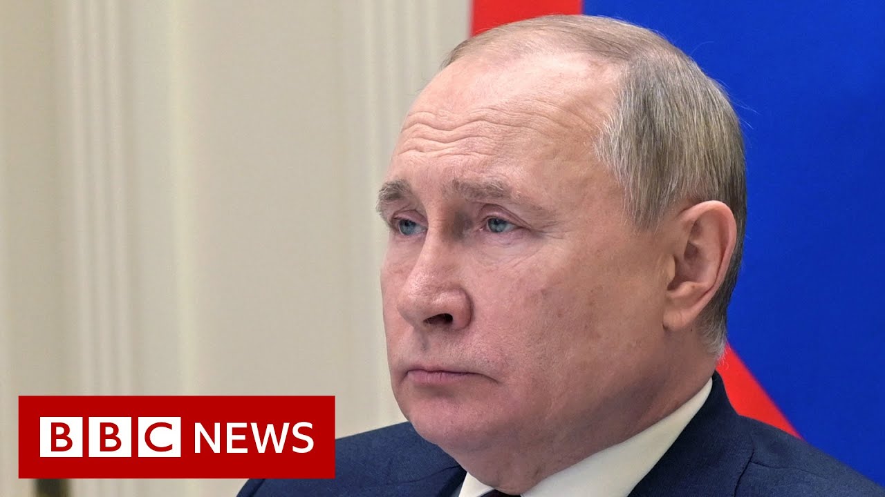 Vladimir Putin dresses down Russia's spy chief - BBC News | February 23, 2022 | BBC News
