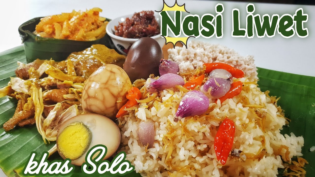 CARA BIKIN NASI LIWET ENAK PAKAI MAGIC COM RESEP NASI LIWET SOLO