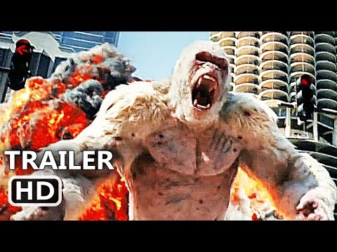 RАMPAGE Official Trailer (2018) Dwayne Johnson, Giant Ape Action Movie HD