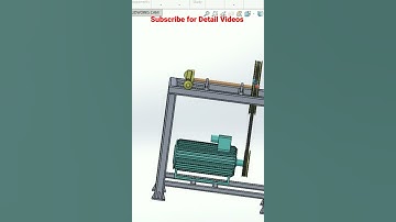 Solidworks Design Of Two Side Sliding Mechanism. @solidworks @dassaultsystemes