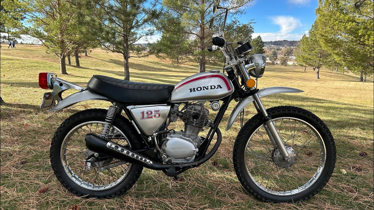 No Reserve: 1972 Honda SL125 Motosport for sale on BaT Auctions