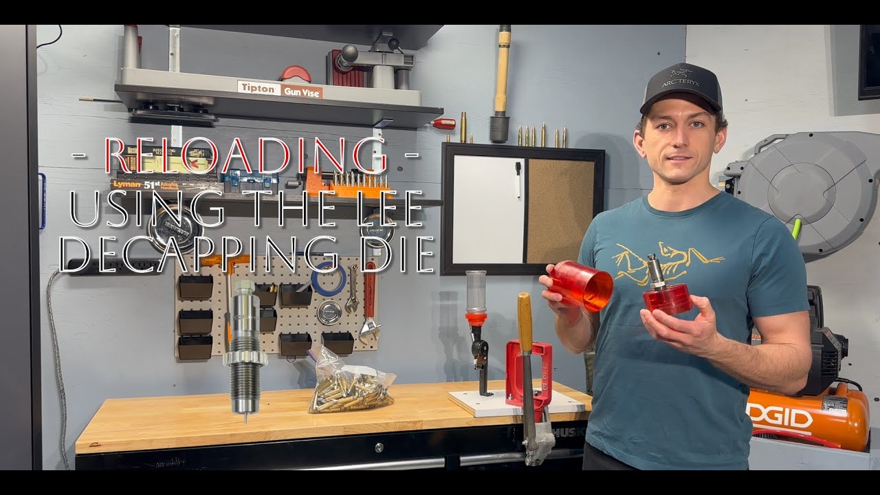 Setup and Using a Lee Decapping Die | Step-by-Step Tutorial - YouTube