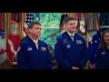 Artemis II Crew Visits the Oval