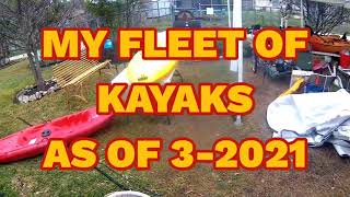 UPDATE MY FLEET OF KAYAKS MORE
