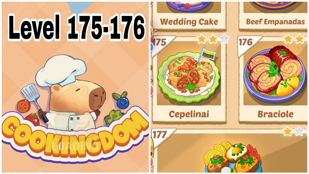Cookingdom Cook & Chill Game Walkthrough Levels 175-176 || Mobile ...