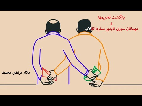 دکتر مرتضی محیط بازگشت تحریمها و مهمانان سیری ناپذیر سفره انقلاب