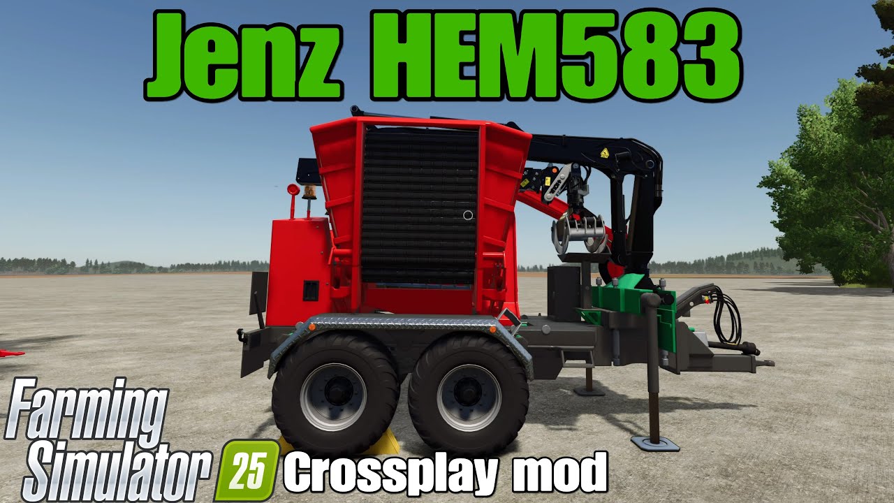 Jenz HEM583 / FS25 crossplay mod - YouTube