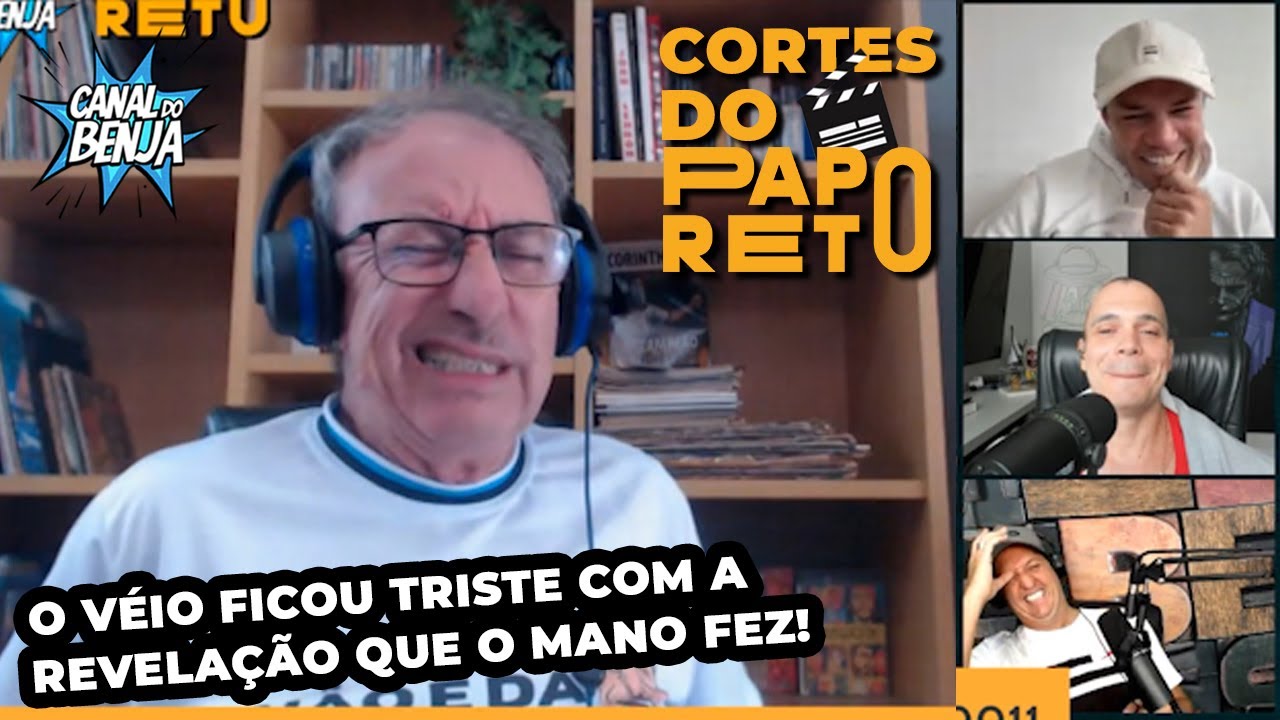 O VÉIO FICOU TRISTE COM A REVELÇÃO QUE O MANO FEZ! - 25 CORTE DO PAPO RETO
