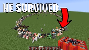 Minecraft, but I make all the mobs fight each other