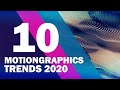 TOP 10 Motion Graphics Trends 2020