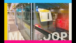 台湾環状線MRT(地下鉄）終点駅大坪林駅　dapinglin Station Subway 大坪林站 捷運 終點 碧潭 小碧潭