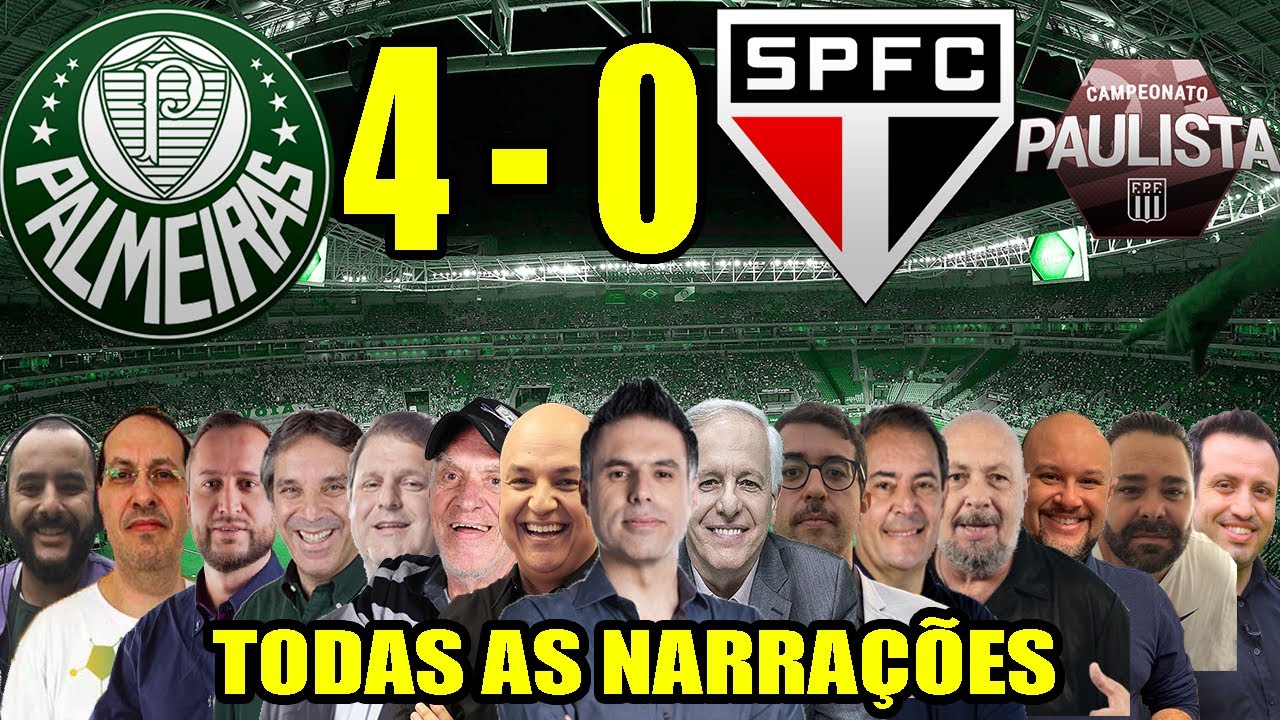 Romário Faria - Parabéns ao Palmeiras por se consagrar Campeão Paulista 2022.  Na tarde de ontem, o time alviverde venceu o São Paulo por 4x0 e garantiu o  título. Vitória merecida e