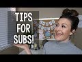 BEST SUBSTITUE TEACHER TIPS!