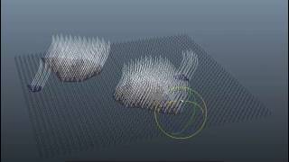 Objects Selection Based On Mesh Influence