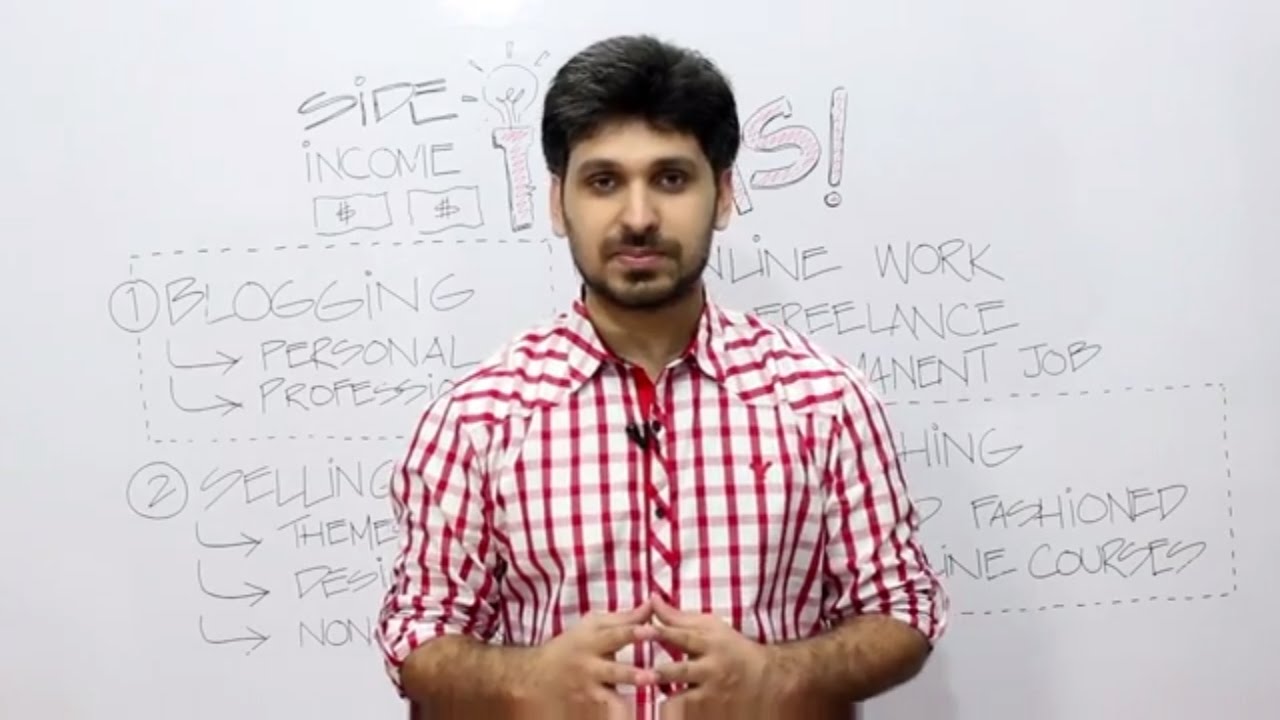 Side Income Ideas - How you can Make Money Online 