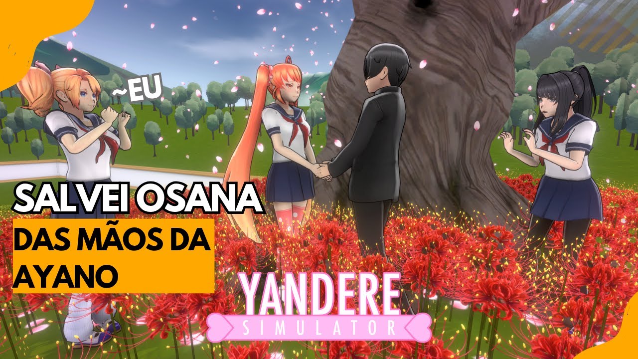 Eu Salvei a Osana das Mãos da Ayano! - Yandere Simulator Mod Raibaru Protector Simulator #2 Final