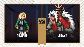 Fight Between [SENJU TSUNADE VS JIRAYA)🔥All Character | Mugen jump force V12