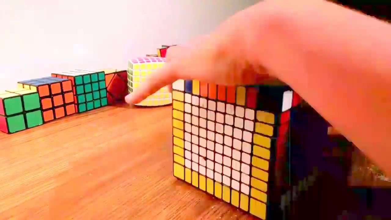 rubiks cube timer that says solve