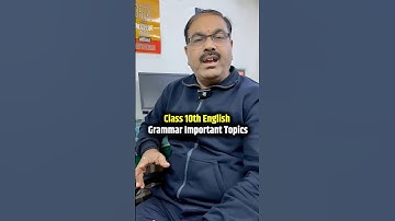 Class 10 English Grammar Important Topics 🔥 #class10 #boardexams #englishgrammar #ncert #esaral