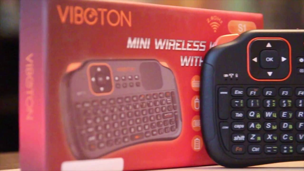 Беспроводная клавиатура Viboton S1 с сайта Gearbest