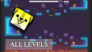 ALL Main levels in Geometry dash! [ALL COINS]