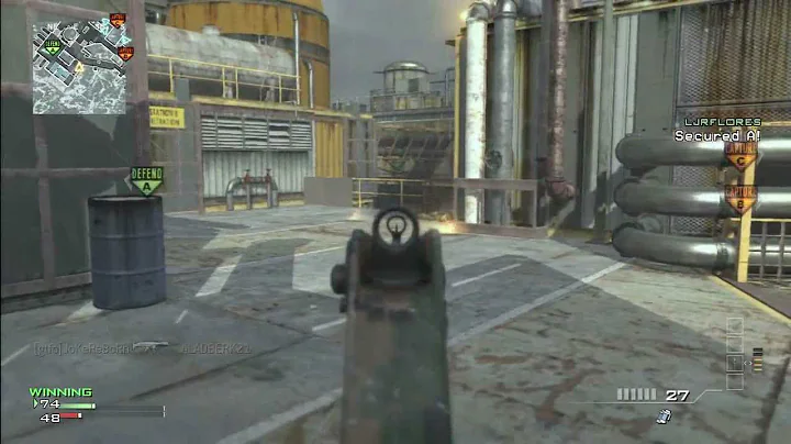 mw3 usas 35-12 offshore domination gameplay assault