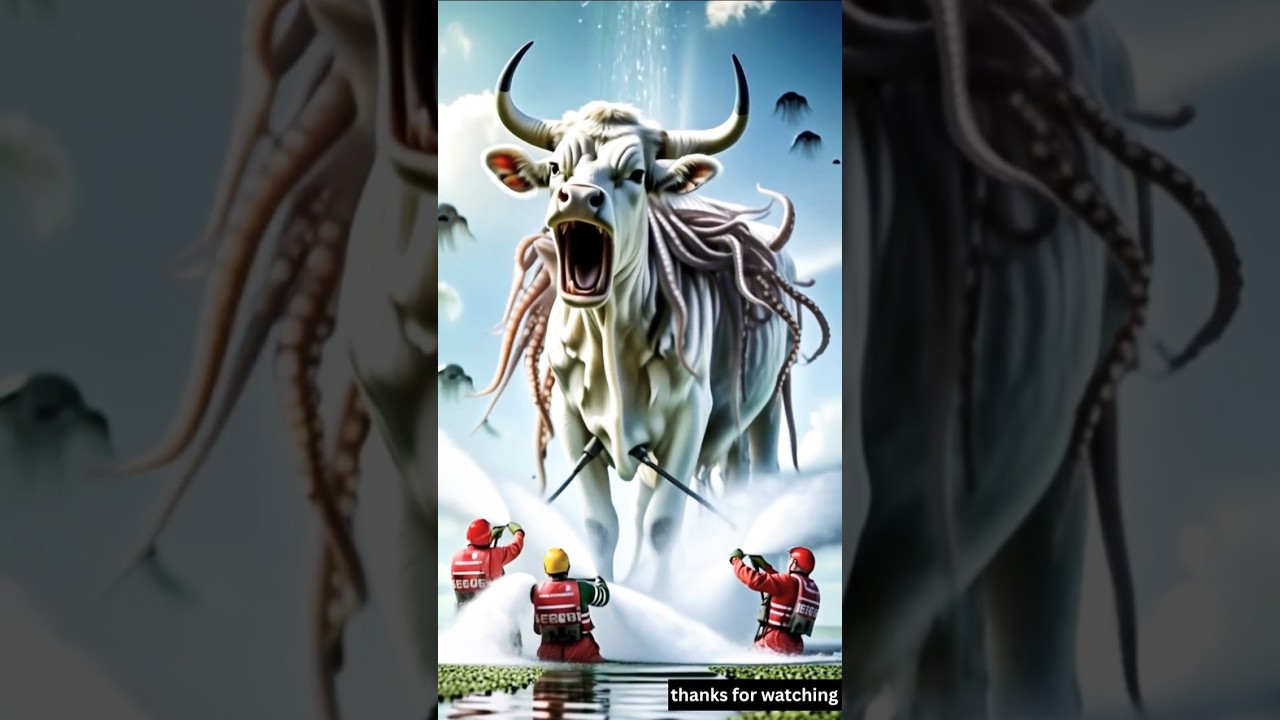The Cow🐄 of a Thousand Tentacles: A Heroic Rescue 