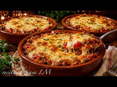 Easy and Delicious Potato and Meat Gratin!