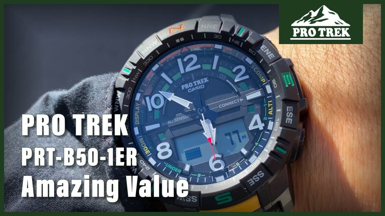 Pro Trek PRG-340-3ER orologio Casio Solar uomo