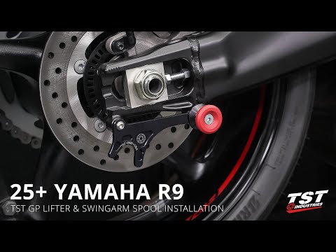 How to Install GP Style Lifters and Spools on a 2025+ Yamaha YZF-R9 by TST Industries