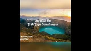 SURATAN OU (lirik lagu simalungun) - Voc : Sary Br Saragih