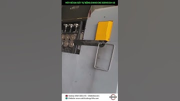 Cận cảnh vận hành MÁY BẺ ĐAI SẮT TỰ ĐỘNG CHIHO CNC SERVO CH-10