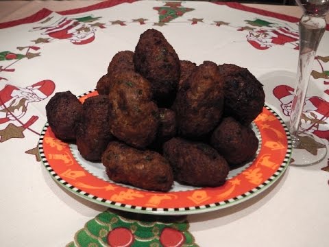 FRIED MEATBALLS - “KEFTEDES” - STAVROS' KITCHEN - GREEK AND CYPRIOT CUISINE