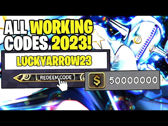 NEW* ALL WORKING CODES FOR YOUR BIZARRE ADVENTURE IN MARCH 2023
