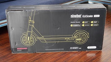 Ninebot Kickscooter MAX | Unboxing and Review