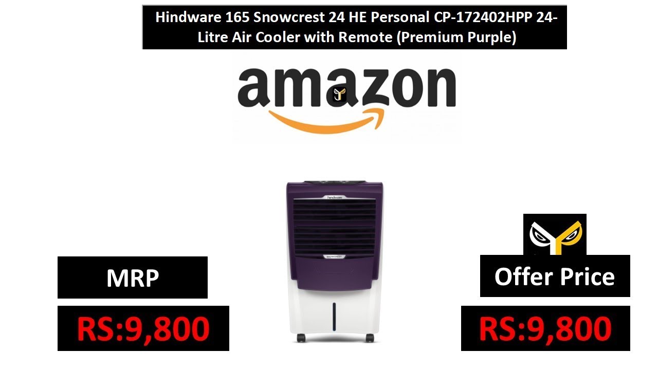 hindware air cooler 24 litre