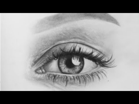 How to draw a crying eye. - YouTube