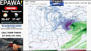 Thursday February 19th, 2026 video forecast