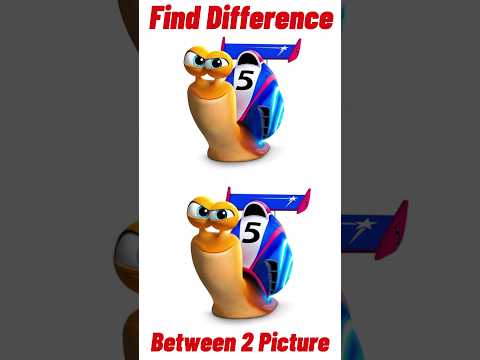Spot The Differences Of Turbo Movie Characters #shorts #different