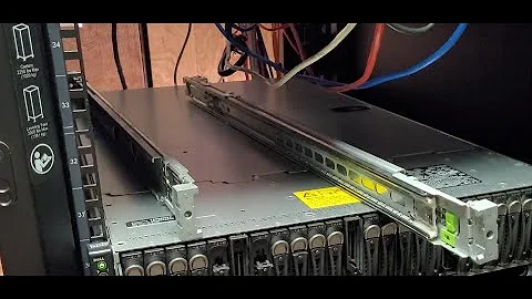 How to install Cisco UCS C220 C240 M4 server rails