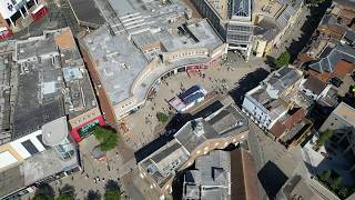 Uxbridge, London from Above - 4K Drone Footage
