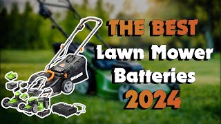 The Top 5 Best Battery Powered Electric Lawn Mowers in 2024  Must Watch Before Buying!