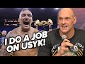 TYSON FURY FIRST WORDS ON FIGHTING OLEKSANDR USYK NEXT; SHOCKINGLY SAYS JOYCE A TOUGHER FIGHT