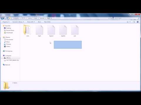 PHP Tutorial: Register and Login [User Account System] [Part One (1)]