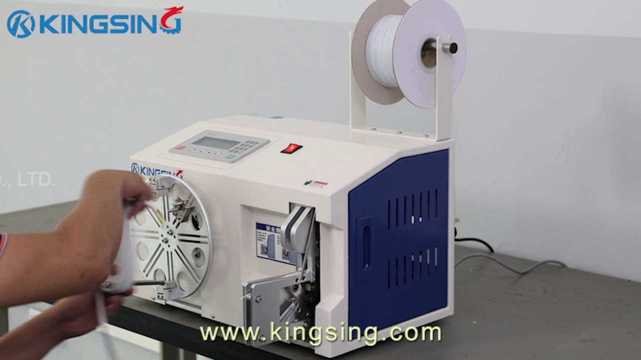 Cable Winding and Twist Tie Machine YouTube