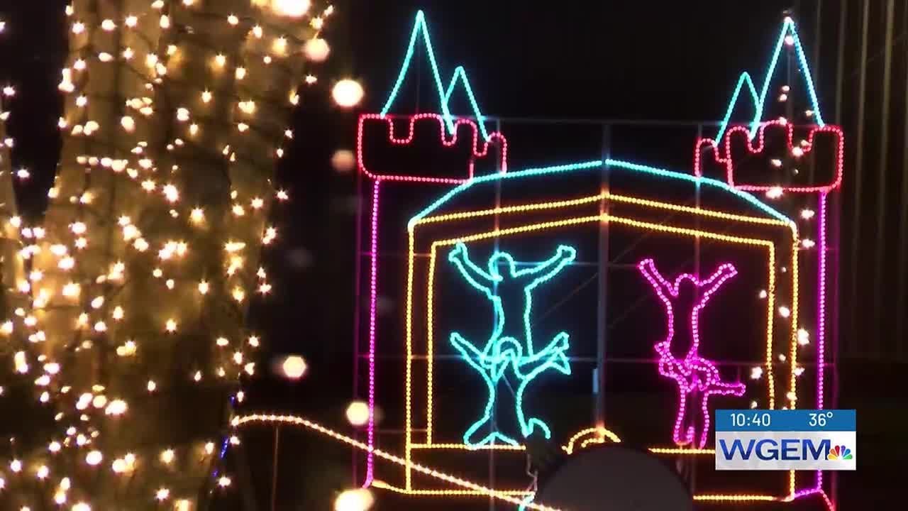 Festival of Lights dazzles guests in Moorman Park YouTube