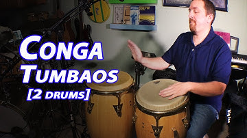 Conga Rhythms - 5 Tumbao [Marcha] Variations for 2 congas