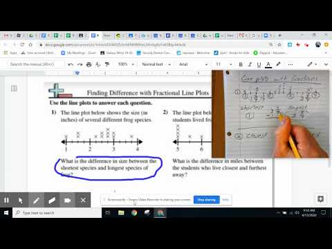 Line plots with
