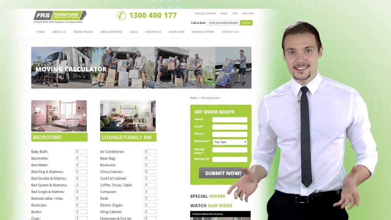 Furniture Removalist Services Moving Calculator YouTube