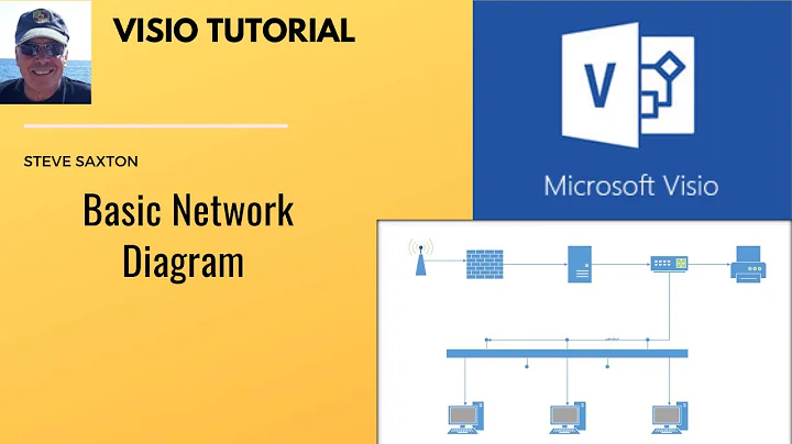 How to create a basic network diagram in Microsoft Visio